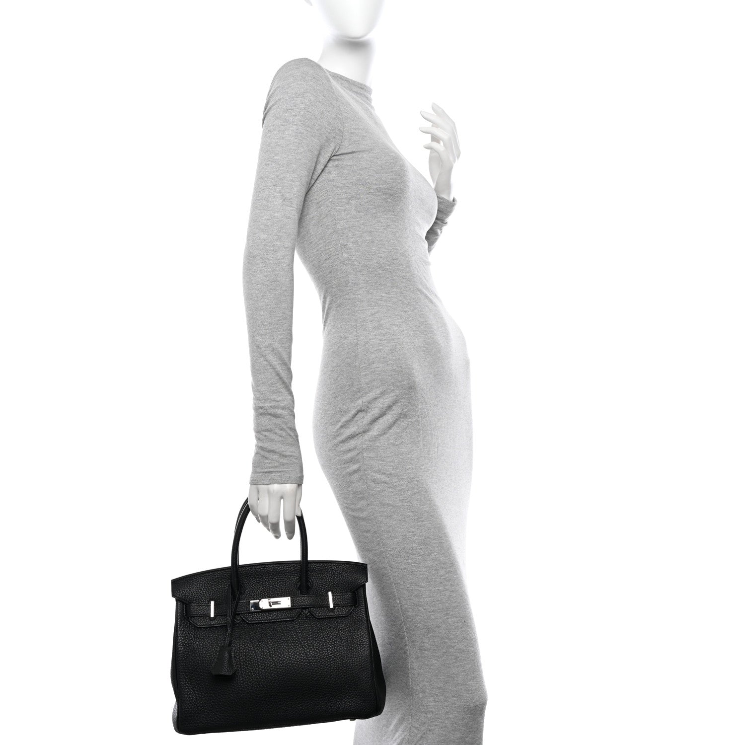 Hermes Togo Birkin 30 Black 2 of 13