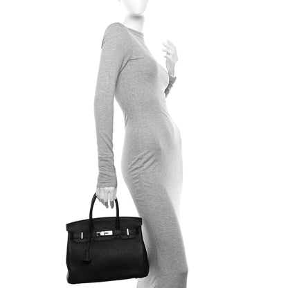 Hermes Togo Birkin 30 Black 2 of 13