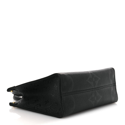 Louis Vuitton Empreinte Monogram Giant Onthego PM Black 4 of 9