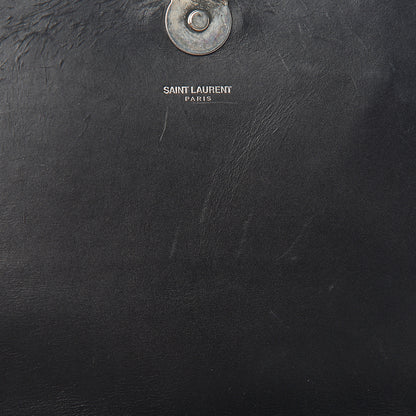 Saint Laurent Calf Hair Calfskin Snow Leopard Medium Betty White Black 2 of 15