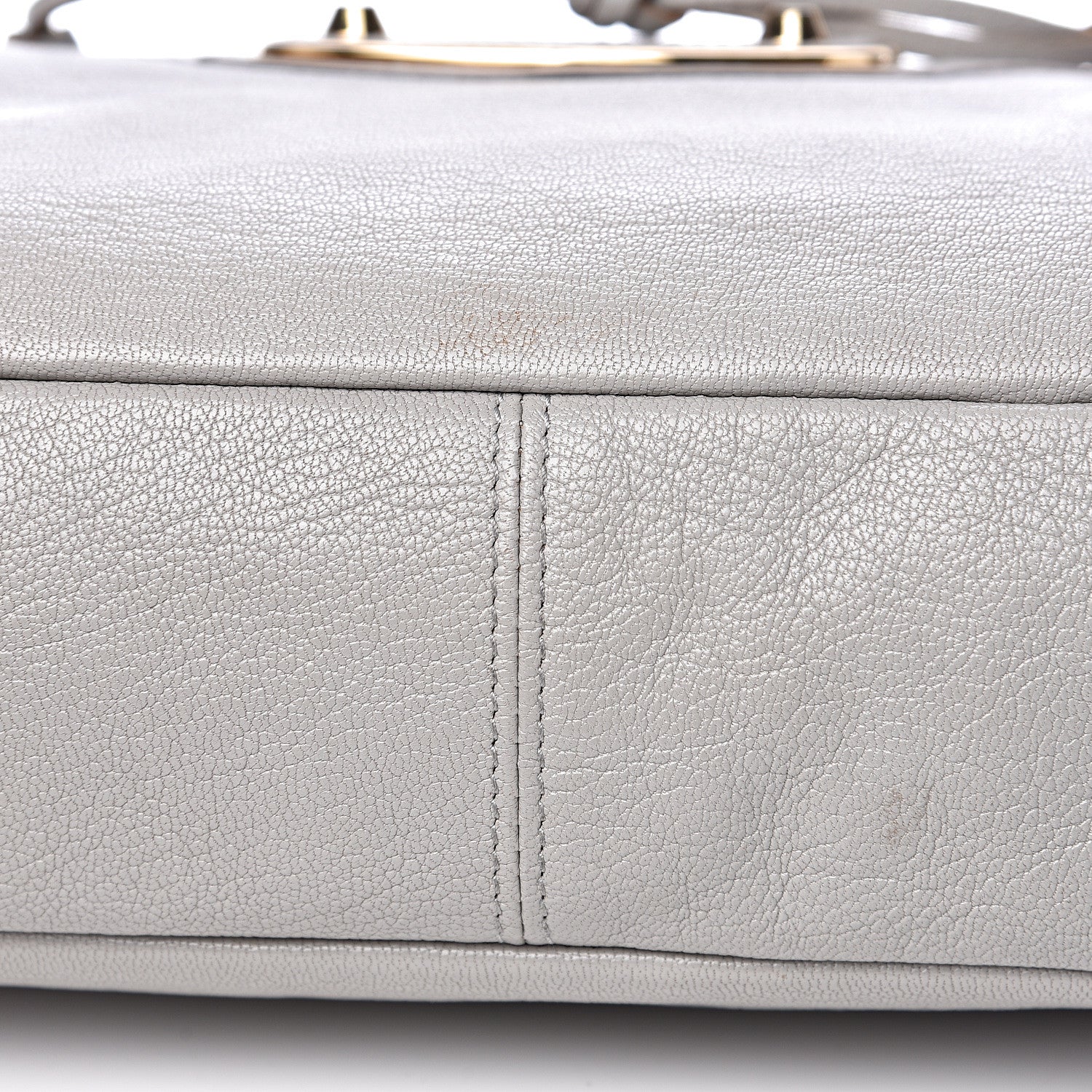 Balenciaga Chevre Gold Metallic Edge Hardware Town Gris Glace 8 of 19