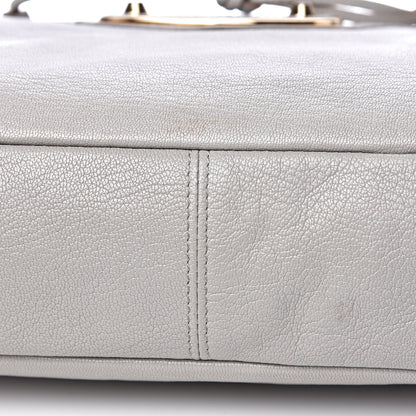 Balenciaga Chevre Gold Metallic Edge Hardware Town Gris Glace 8 of 19