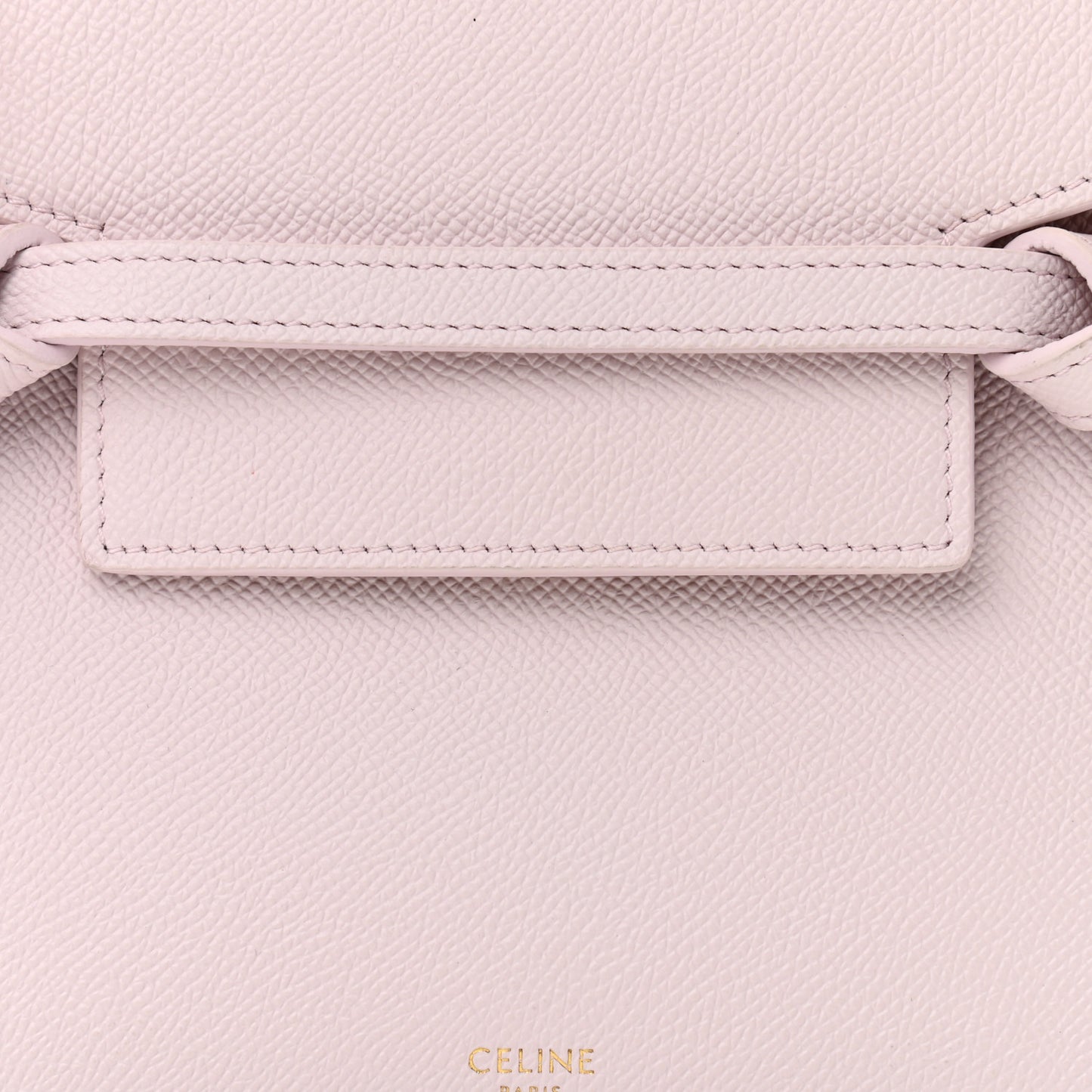 Grained Calfskin Pico Belt Bag Poudre