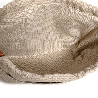 Hermes Canvas Barenia Fourbi 20 PM Pouch Naturel Fauve 5 of 6