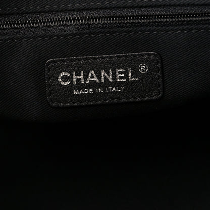 Chanel Patent Quilted Timeless CC Soft Tote Black 6 of 10