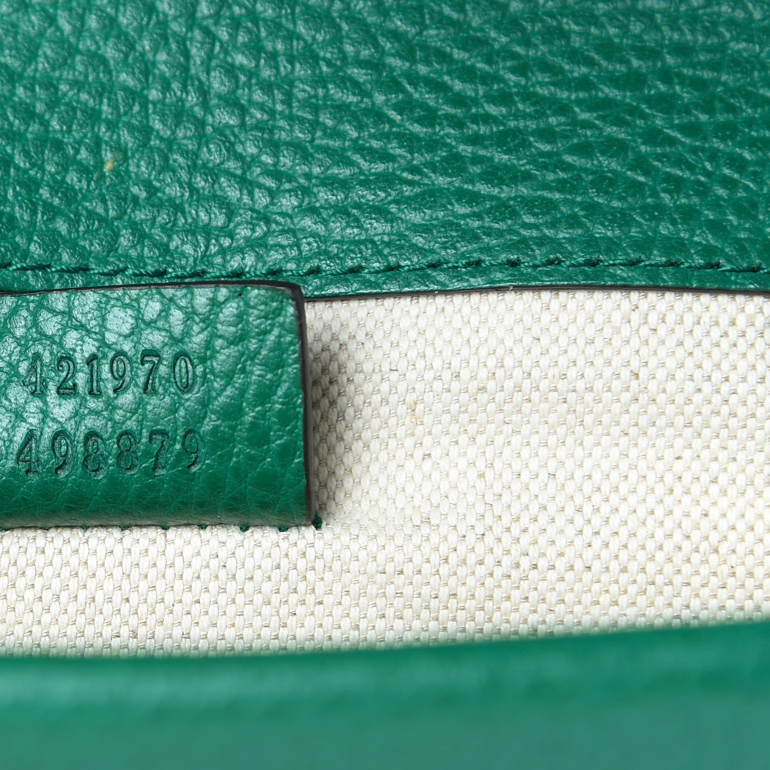 Gucci Calfskin Mini Dionysus Shoulder Bag Emerald 8 of 13