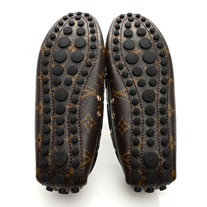 Louis Vuitton Patent Reverse Monogram Gloria Loafers 37 5 of 7