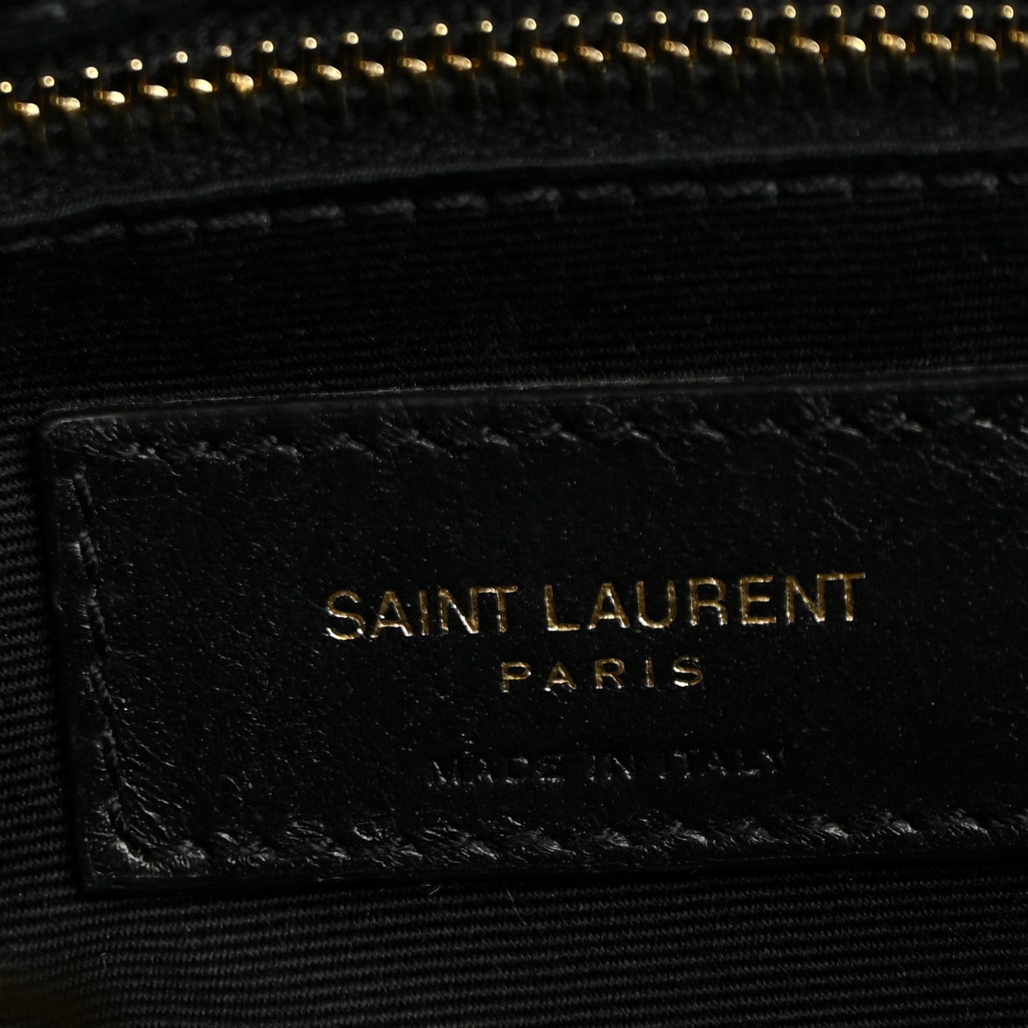 Saint Laurent Calfskin Y Quilted Monogram Medium Loulou Chain Satchel Black 7 of 10