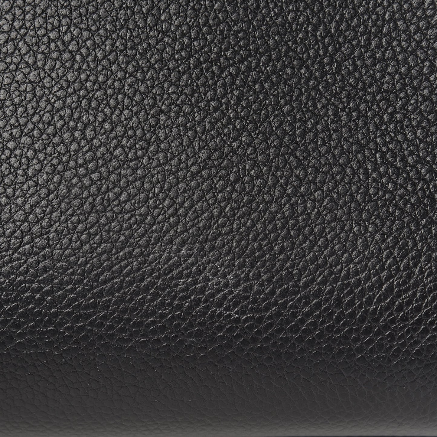 Grained Calfskin Baby Sac De Jour Black