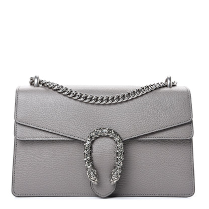 Gucci Pebbled Calfskin Small Dionysus Shoulder Bag Dusty Grey 1 of 10