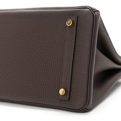 Hermes Togo Birkin 30 Chocolate 10 of 10