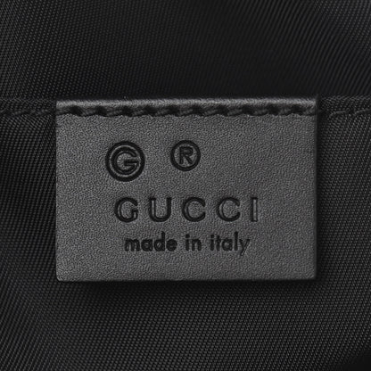 Gucci Canvas Web Slim Belt Bag Black 7 of 12
