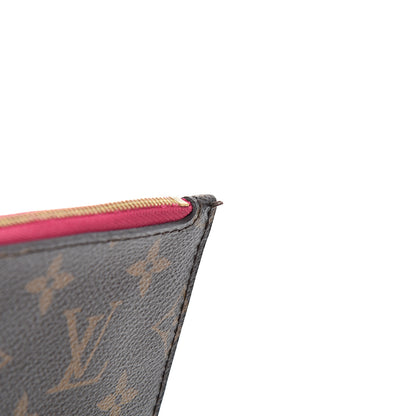 Louis Vuitton Monogram Neverfull MM GM Pochette Pivoine 8 of 10