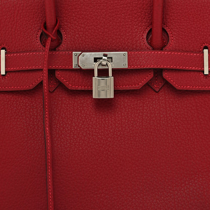 Hermes Togo Birkin 35 Rouge Vif 8 of 13