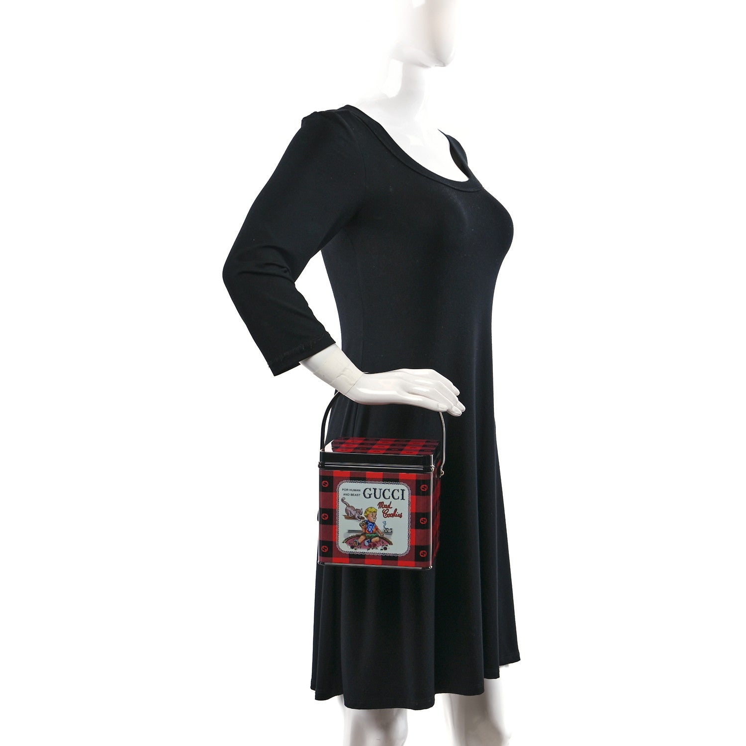 Gucci Metal Enamel Mad Cookies Top Handle Bag Multicolor 2 of 10