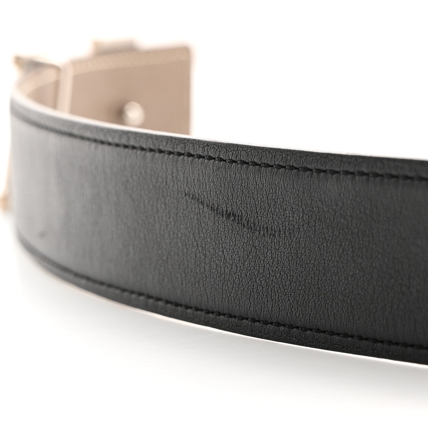 Hermes Epsom Swift 24mm Mini Constance Guilloche H Belt 80 32 Etoupe Black 8 of 9