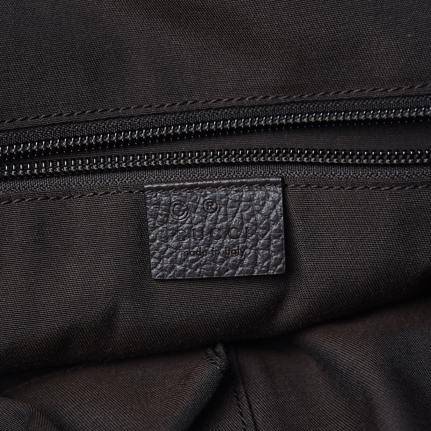 Diamante Large Tote Dark Brown