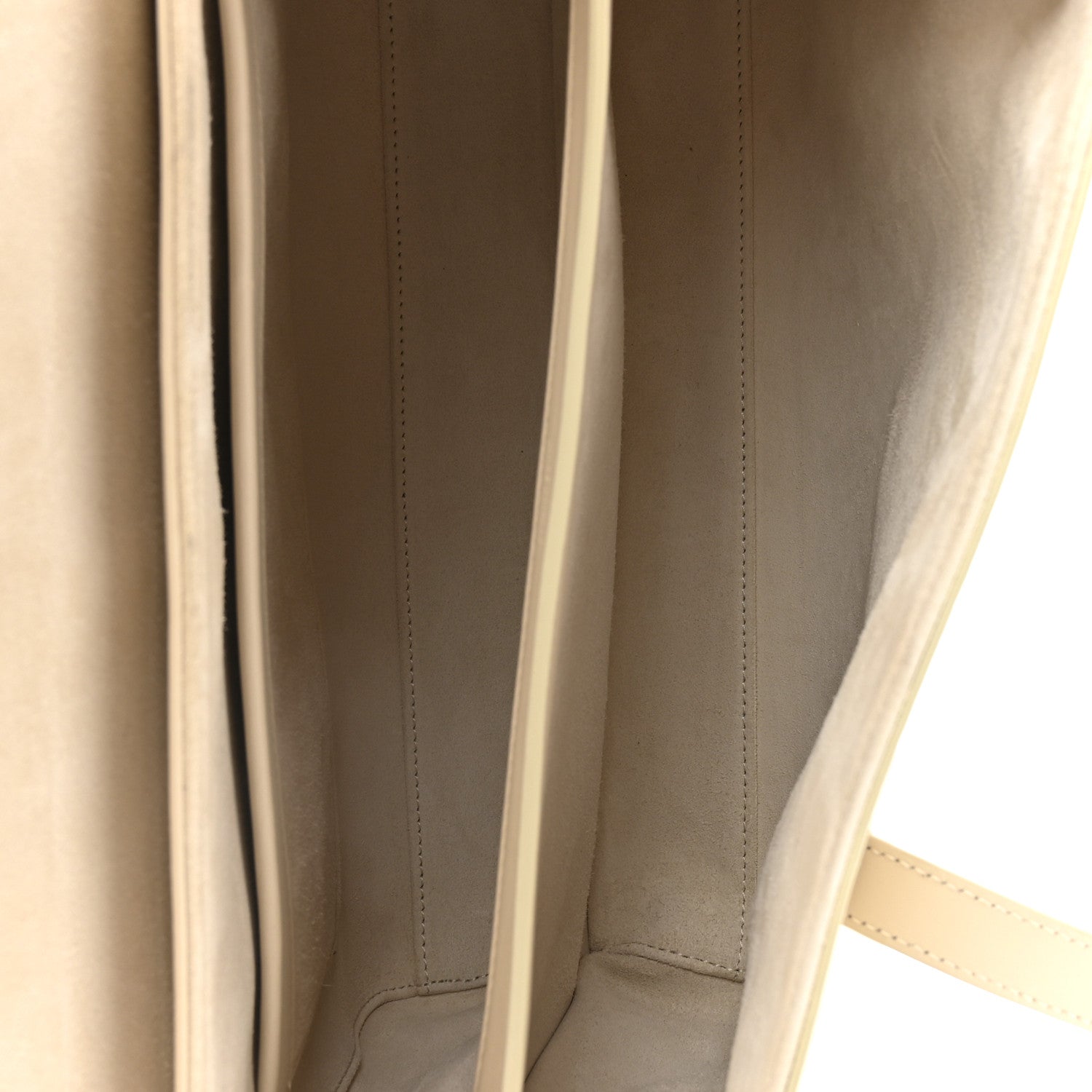 Celine Calfskin Medium Soft 16 Bag Light Grey 5 of 13