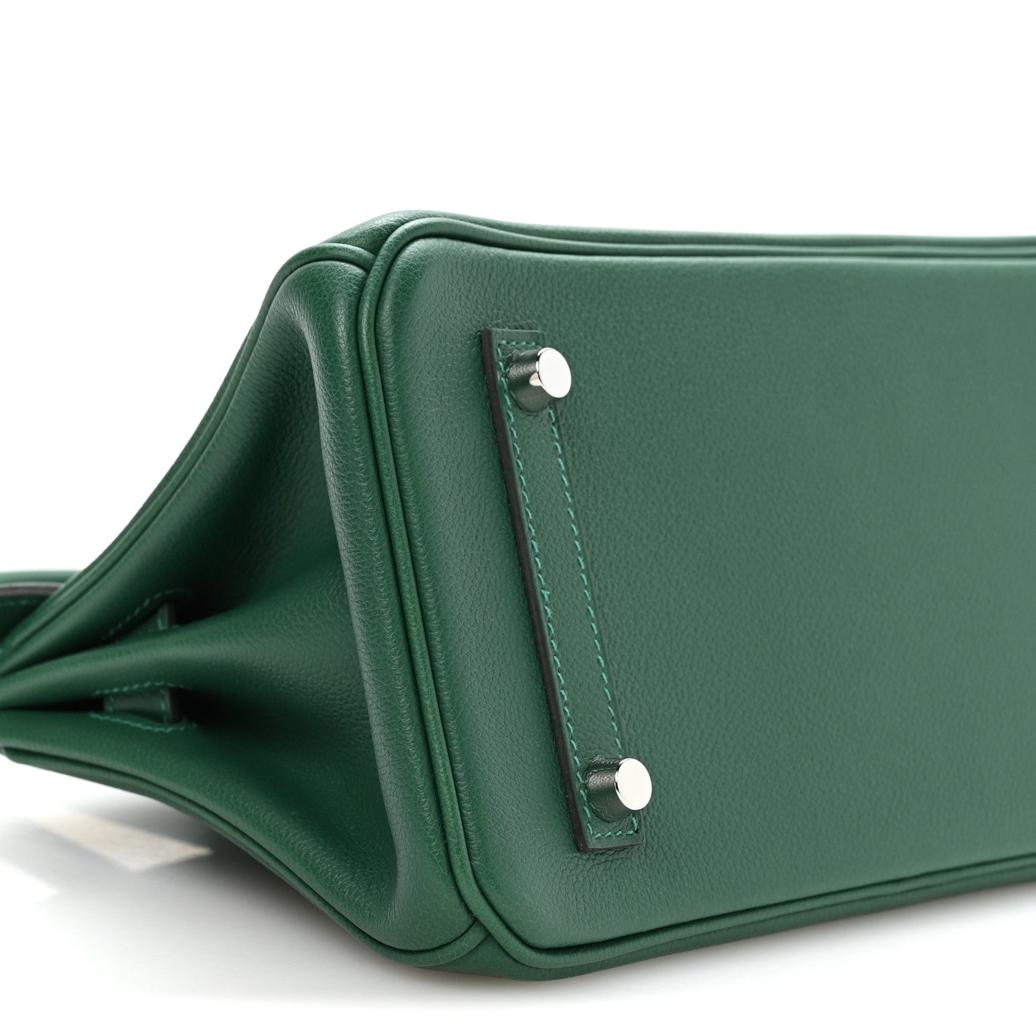 Hermes Evercolor Shoulder Birkin Light 29 Vert Moyen 9 of 11