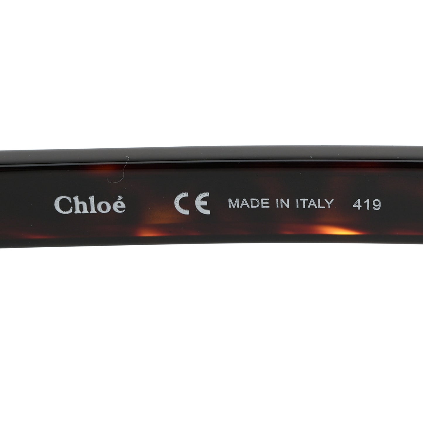 Oversized Round Sunglasses CE753S Tortoise