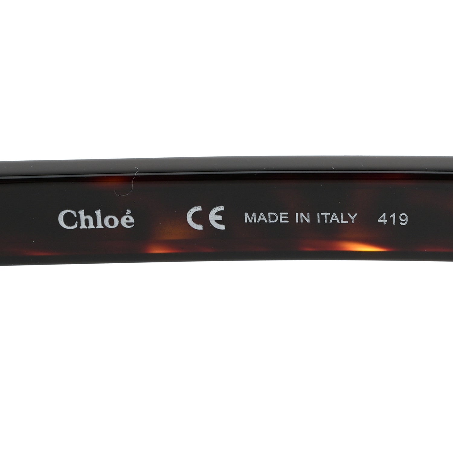 Chloe Oversized Round Sunglasses CE753S Tortoise 6 of 7