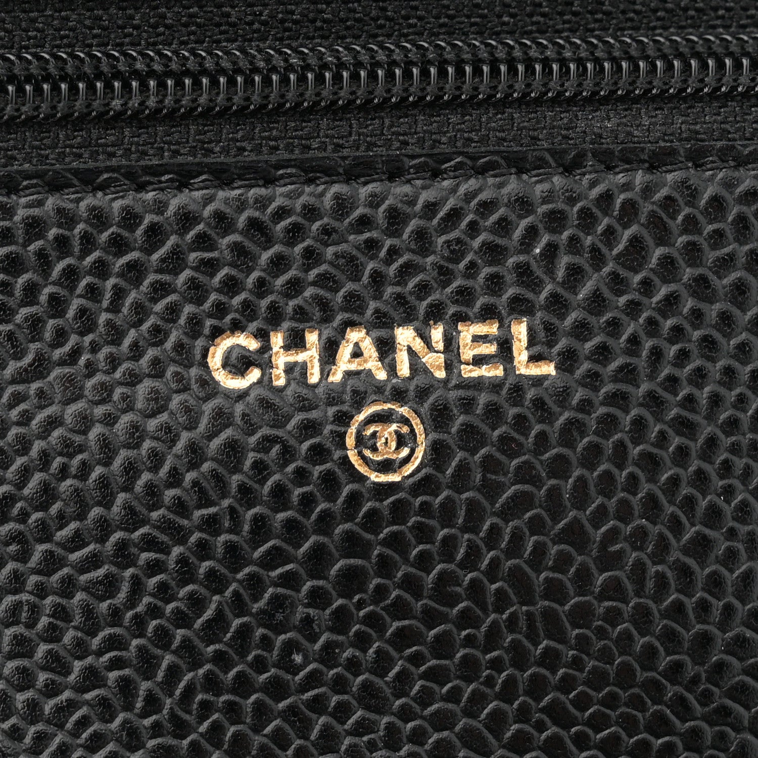 Chanel Caviar Quilted Wallet on Chain WOC Black 6 of 15