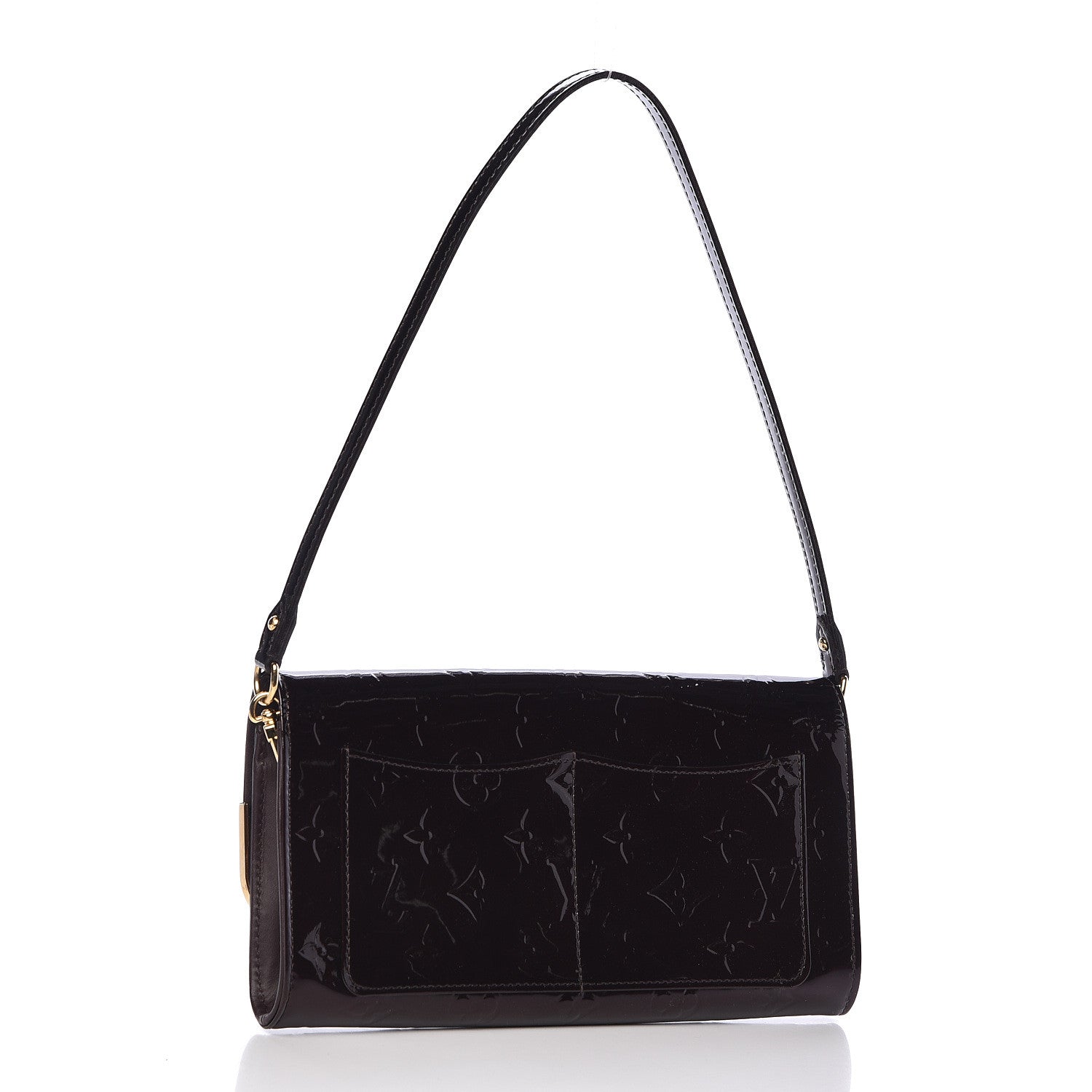 Louis Vuitton Vernis Rossmore MM Amarante 3 of 9