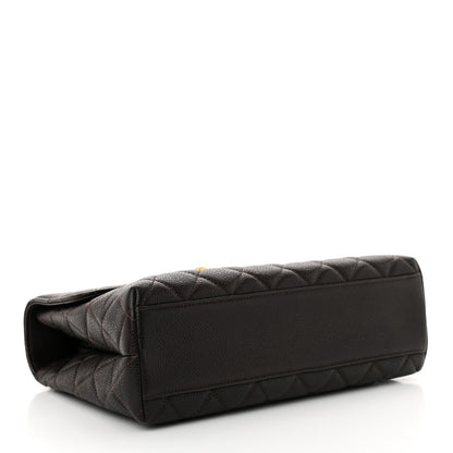 Chanel Caviar Quilted Medium Kelly Flap Brown 4 of 11