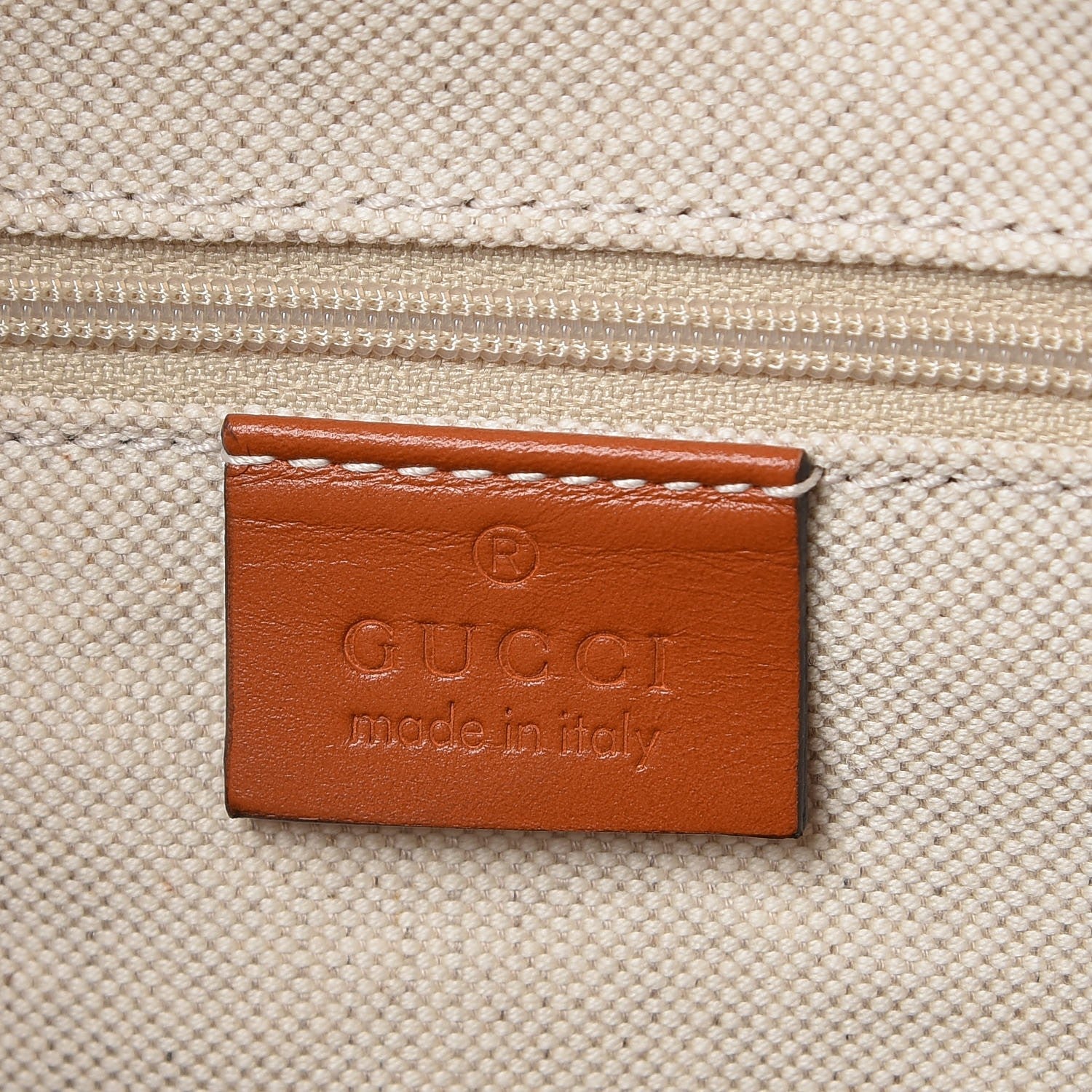 Gucci Monogram Large Sukey Tote Orange 6 of 9