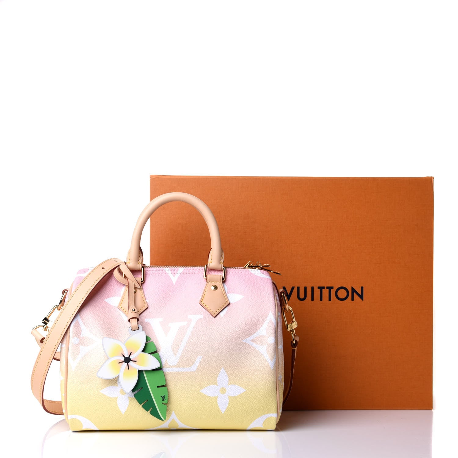 Louis Vuitton Monogram Giant By The Pool Speedy Bandouliere 25 Light Pink 10 of 10