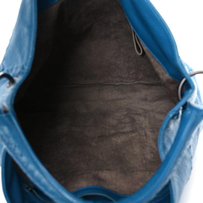 Bottega Veneta Washed Cervo Deerskin Large Hobo Blue 14 of 18