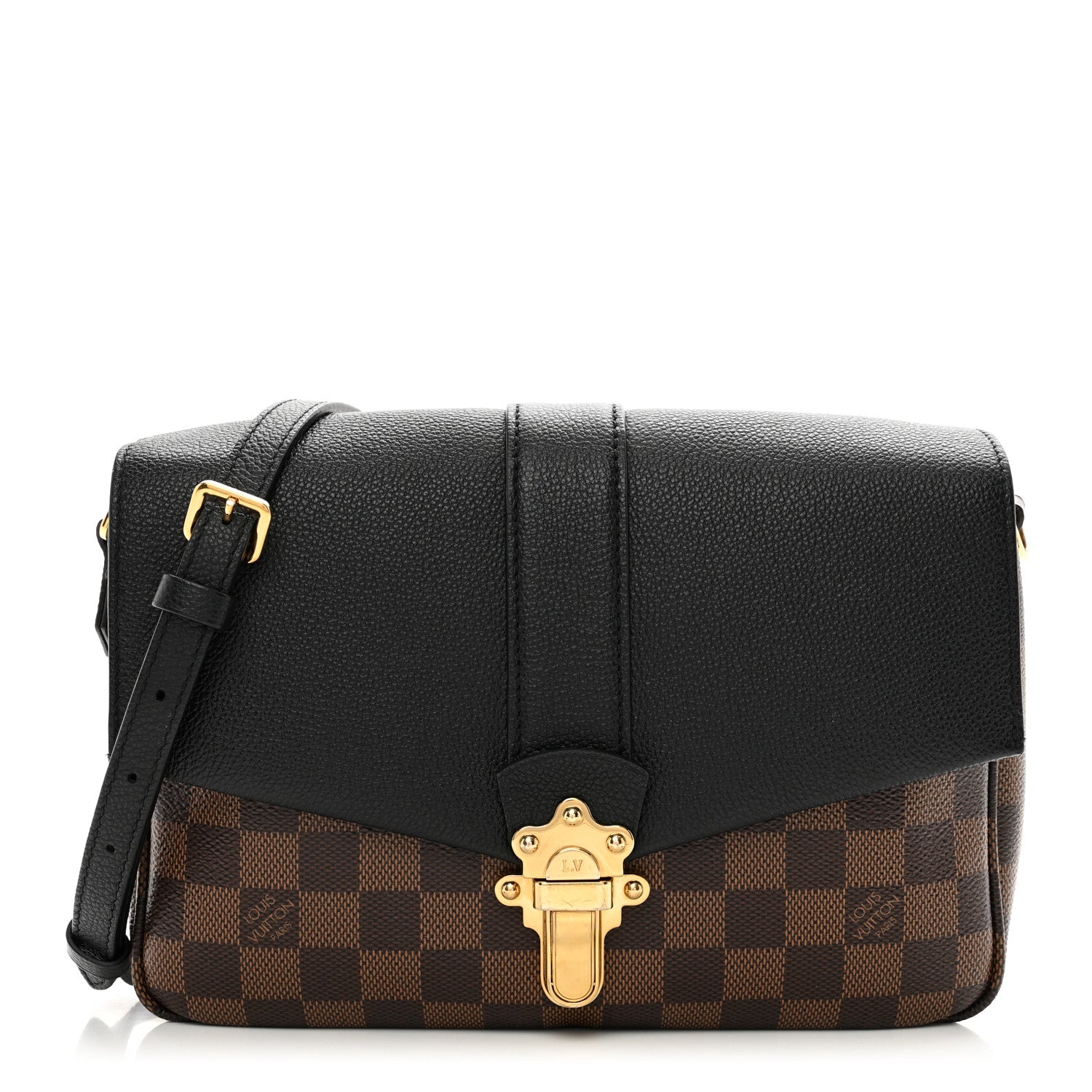 Louis Vuitton Damier Ebene Clapton Black 1 of 9
