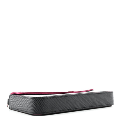 Louis Vuitton Epi Pochette Felicie Black Hot Pink 9 of 25