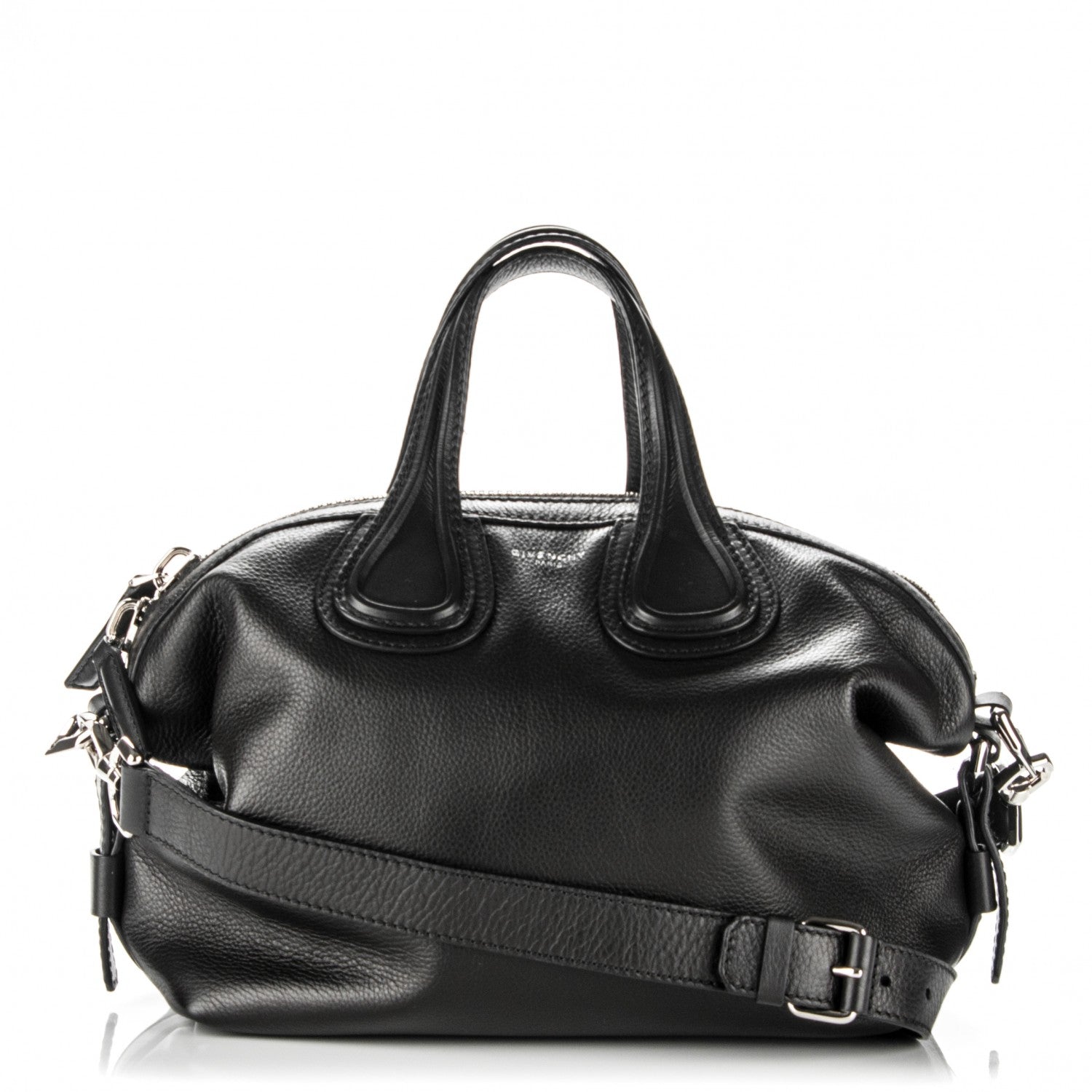 Givenchy Pebbled Calfskin Small Nightingale Black 1 of 7