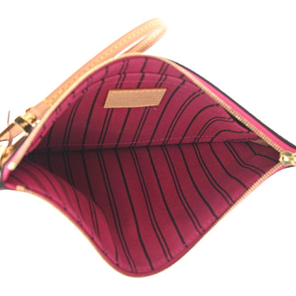 Louis Vuitton Monogram Neverfull MM GM Pochette Pivoine 5 of 7