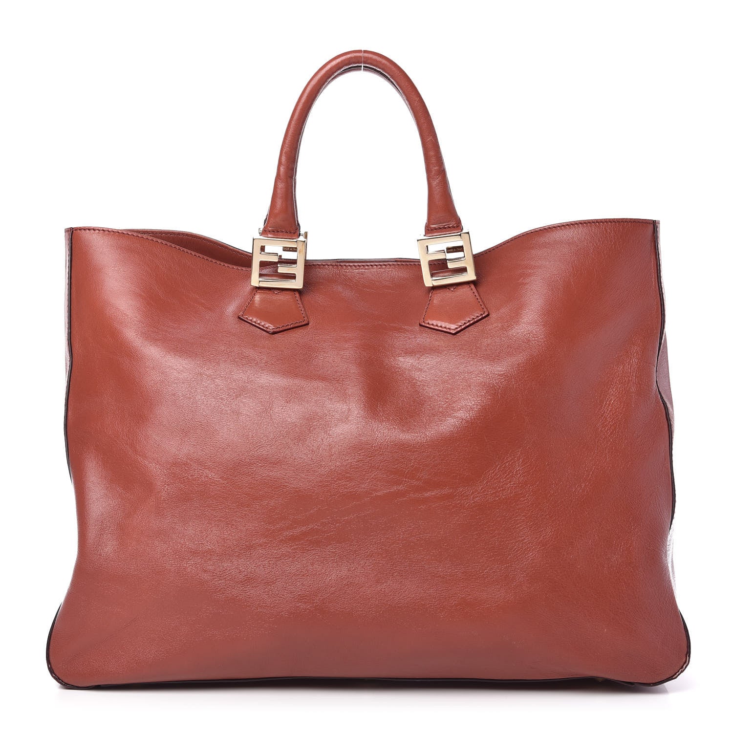 Fendi Vitello Acqua Large Twins Tote Pompei 1 of 11