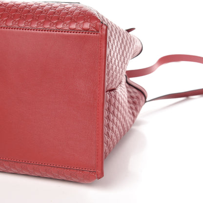 Gucci Soft Microguccissima Large Tote Red 10 of 10