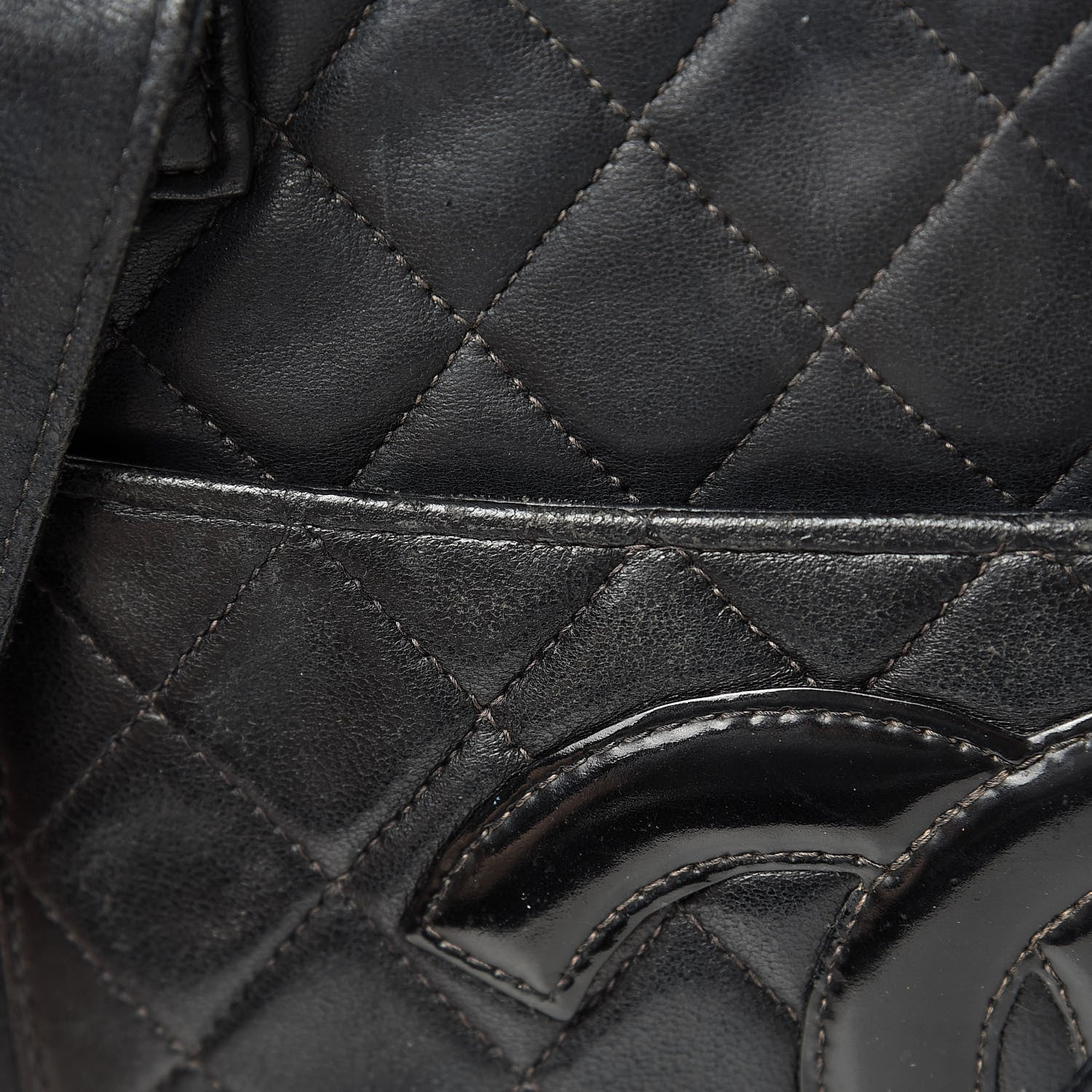 Chanel Lambskin Quilted CC Tote Black 24 of 24