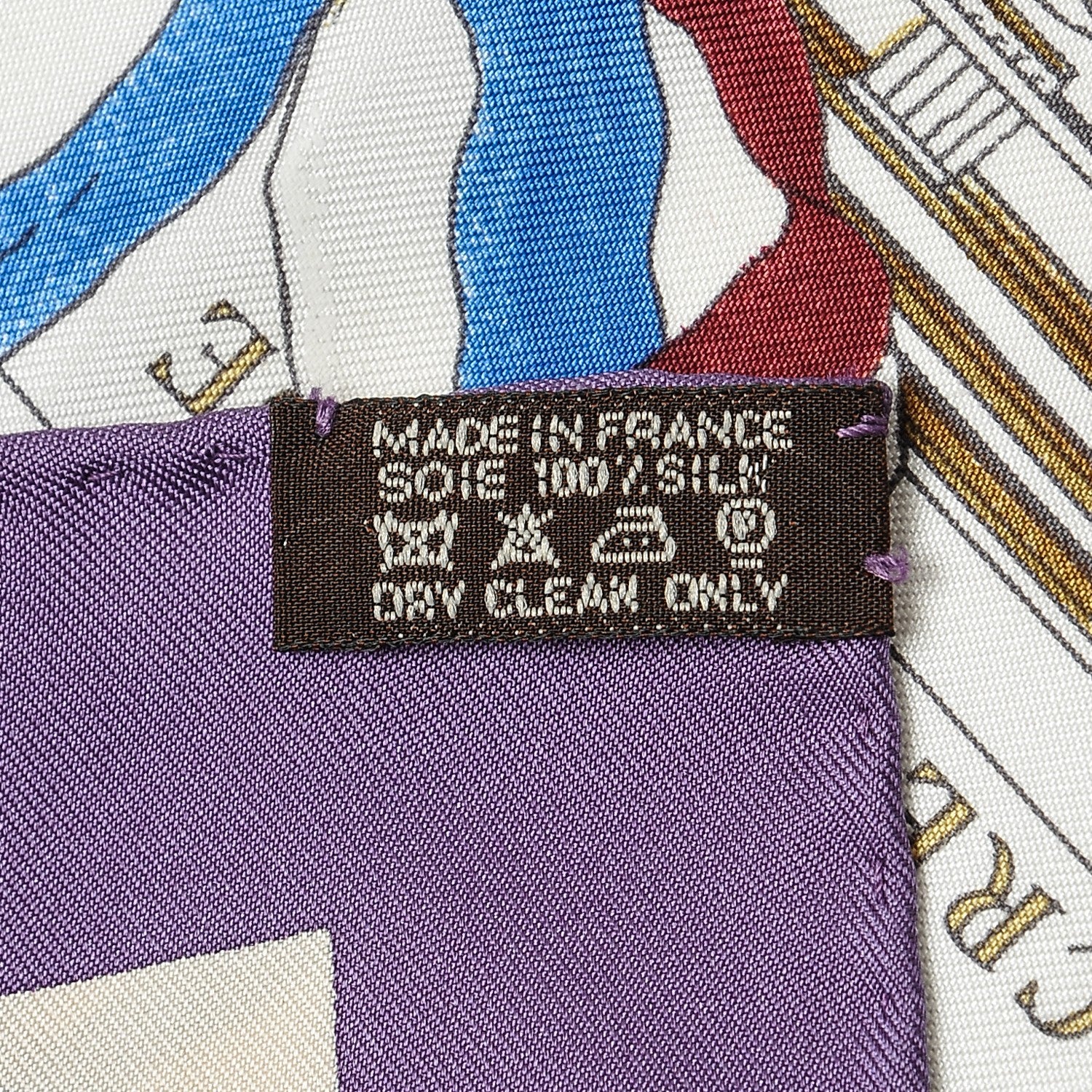 Hermes Silk Marquis De Lafayette Scarf 90 10 of 10