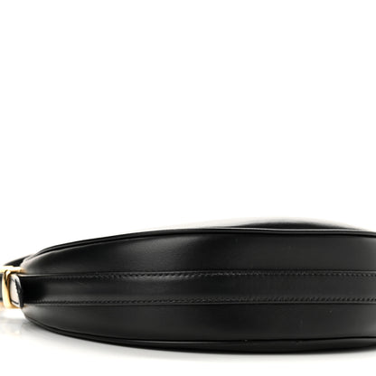 Prada Soft Calfskin Arque Shoulder Bag Black 7 of 8