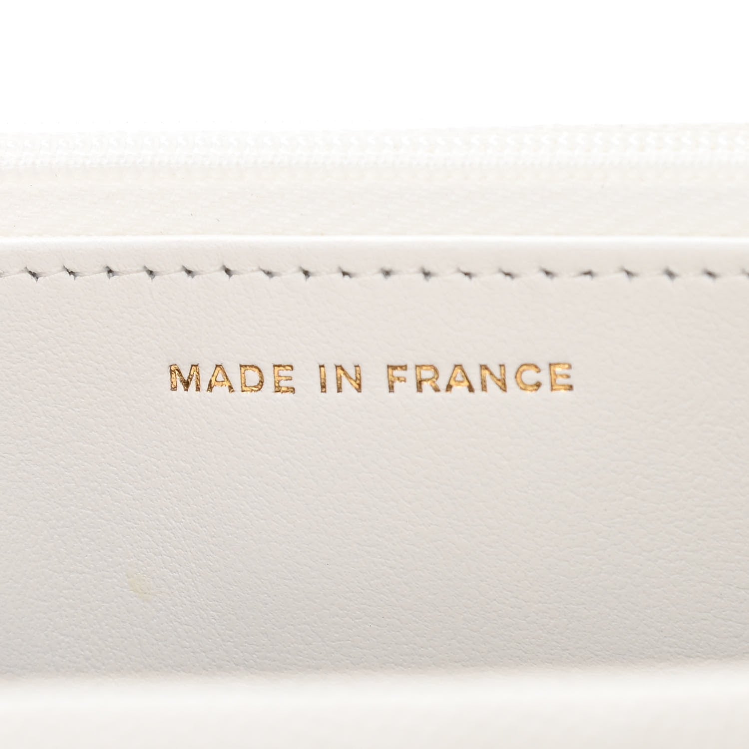 Chanel Caviar Quilted Wallet On Chain WOC White 7 of 12