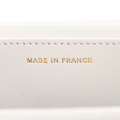 Chanel Caviar Quilted Wallet On Chain WOC White 7 of 12