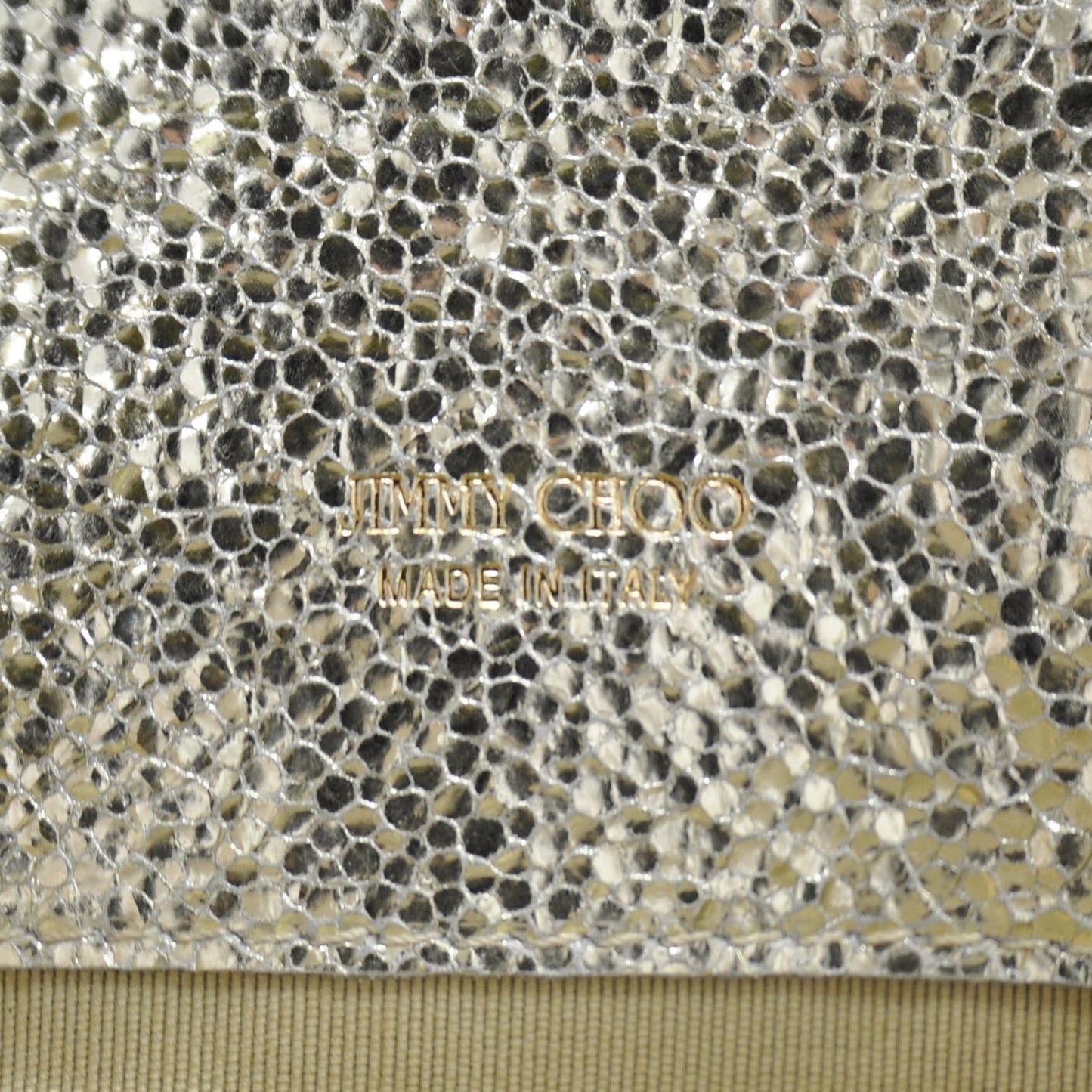 Glitter Fabric Ubai Clutch Wallet Metallic