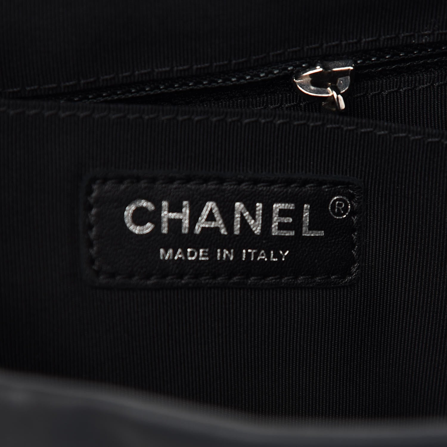 Chanel Calfskin Chevron Quilted Large Urban Spirit Backpack Black 6 of 9