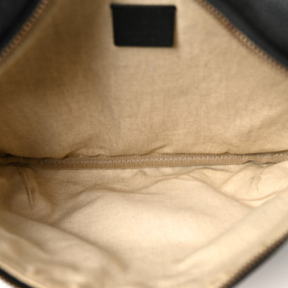 Gucci Grained Calfskin Logo Belt Bag Black 5 of 10