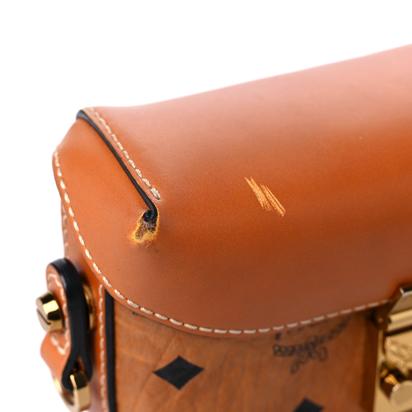 Visetos Soft Berlin Convertible Belt Bag Cognac