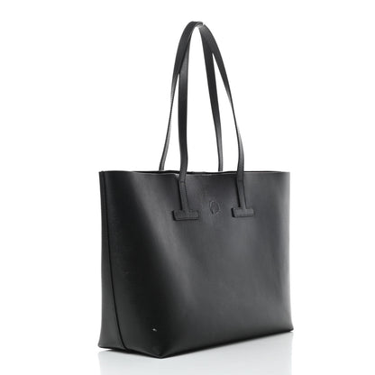 Tom Ford Grained Calfskin Small T Tote Black 3 of 15