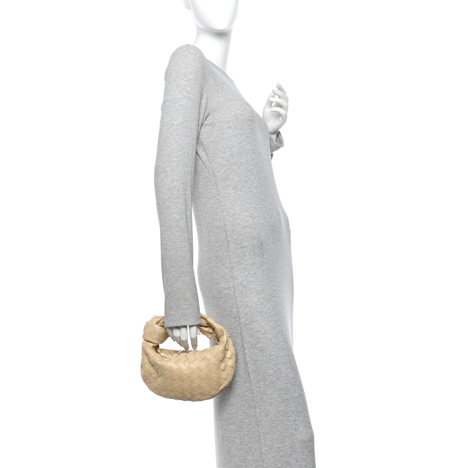 Bottega Veneta Nappa Intrecciato Mini Jodie Porridge 2 of 10