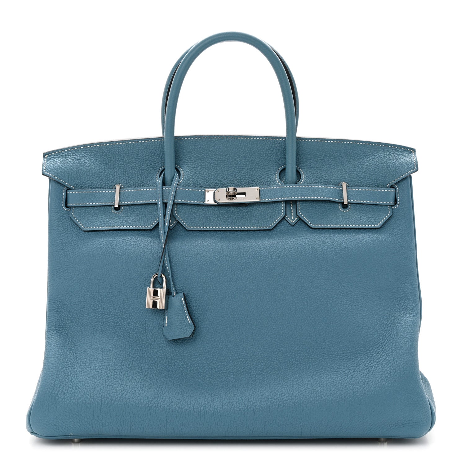 Hermes Togo Birkin 40 Blue Jean 1 of 10