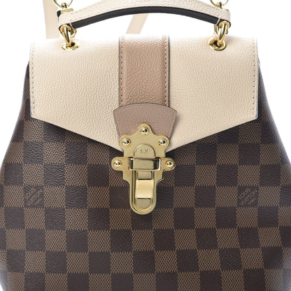 Louis Vuitton Damier Ebene Clapton Backpack Creme 7 of 10